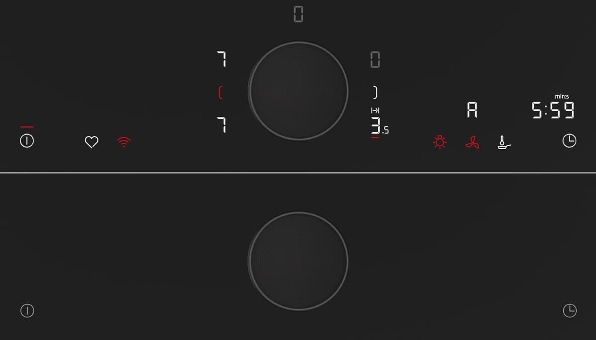 Neff T69FUV4L0 N 90, Built-in Induction hob 90 cm Black — view 4