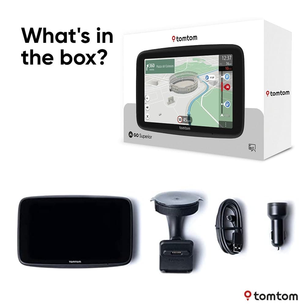 TomTom Car Sat Nav GO Superior (6 Inch, with Traffic Congestion and Speed Cam Alerts thanks to TomTom Traffic, World Maps, Quick-Updates via WiFi, Fuel Prices, Click-Drive Mount) - NEW SOFTWARE — view 9