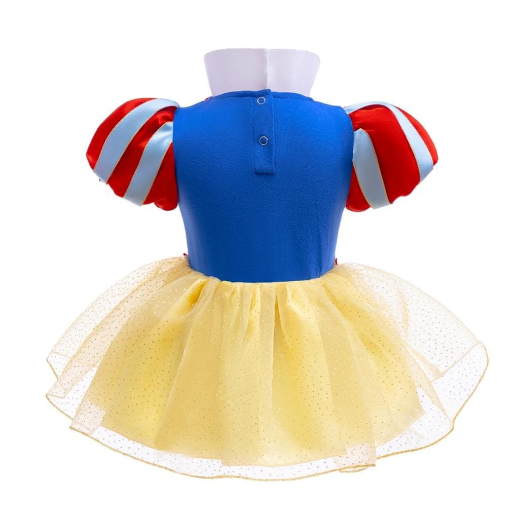 Lito Angels - Mono tipo pelele, disfraz de princesa para bebé y niñas con diadema con lazo, para fiesta de cumpleaños, Halloween — view 2
