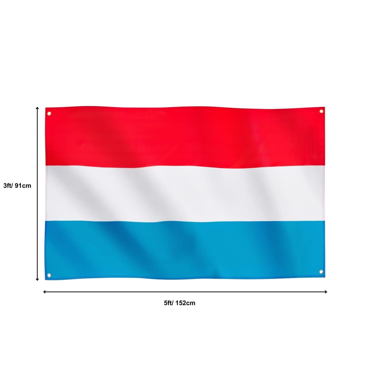 Runesol Cornwall Flag - 91x152cm, 3ft x 5ft, Cornish Flag, 4 Grommets, Eyelet in Every Corner, Premium Quality, Inside & Outside Use, Vivid Colours — view 1274