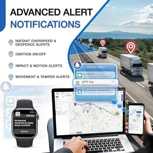 GPS Tracker for Vehicles - DB2 Hard-Wired Tracking Device, Optimal for Personal and Business Use, 24/7 Real-Time Location Monitoring for Car, Truck, Van US and Worldwide — view 3
