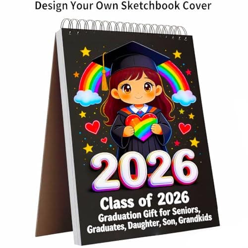 Soucolor Sketch Book 9x12,100 Sheets, Kids Art Sketchbook for Drawing Pad — view 8