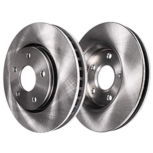 Detroit Axle - Front Brake Kit for 2007-2014 Ford Edge 07-15 Lincoln MKX Disc Brake Rotors Replacement Ceramic Brakes Pads: 12.6" inch Rotor — view 3