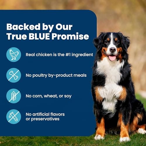 Blue Buffalo Life Protection Formula Chicken & Brown Rice Adult Dry Dog Food, Supports Immunity with Antioxidant-Rich LifeSource Bits, Promotes Healthy Muscle Development, Skin & Coat Health, 5 lbs. — view 6