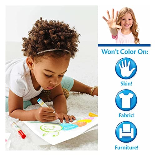 Crayola Color Wonder Glitter Paper, Disney Princess, Mess Free Colouring, Washable, No Mess, (75-2105) — view 5