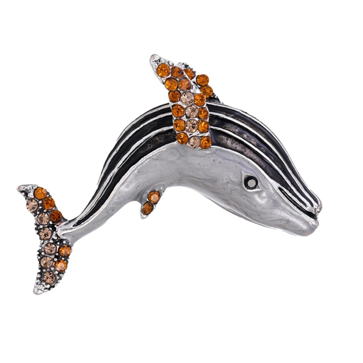 FAIRYGATE Brooch Pins Retro Crystal Rhinestone Brooches for Shirt Collar Decoration, B20 — view 56