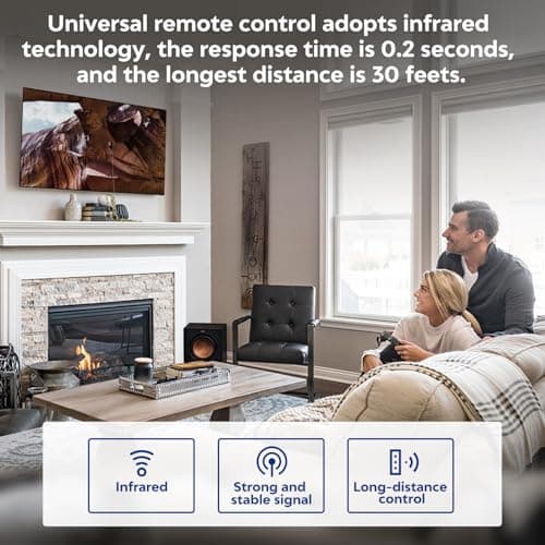 Universal-TV-Remote-Control for Samsung/Roku/LG/Hisense/Sony TV, Replacement Remote for More Brand Smart TVs — view 7