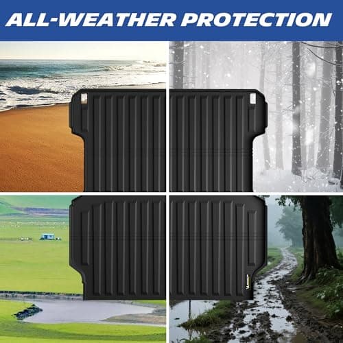 Michelin Truck Bed Mat for 2017-2024 2025 2026 Honda Ridgeline - 5.3 FT 64" Car Bed, All-Weather Truck Bed Liner, Custom Fit, Durable, 100% Virgin TPE Bedliner, Non-Slip — view 8