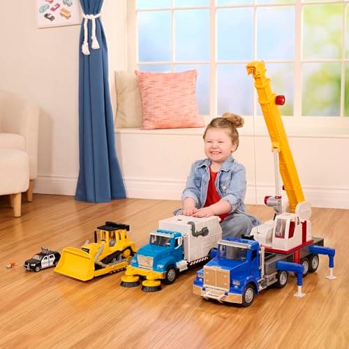 Driven by Battat – 7-Inch Police SUV Toy with Lights & Sounds, Rescue Vehicle for Boys & Girls, Durable Design, Realistic Details, Gift 3+ Years Toy for Kids — view 8