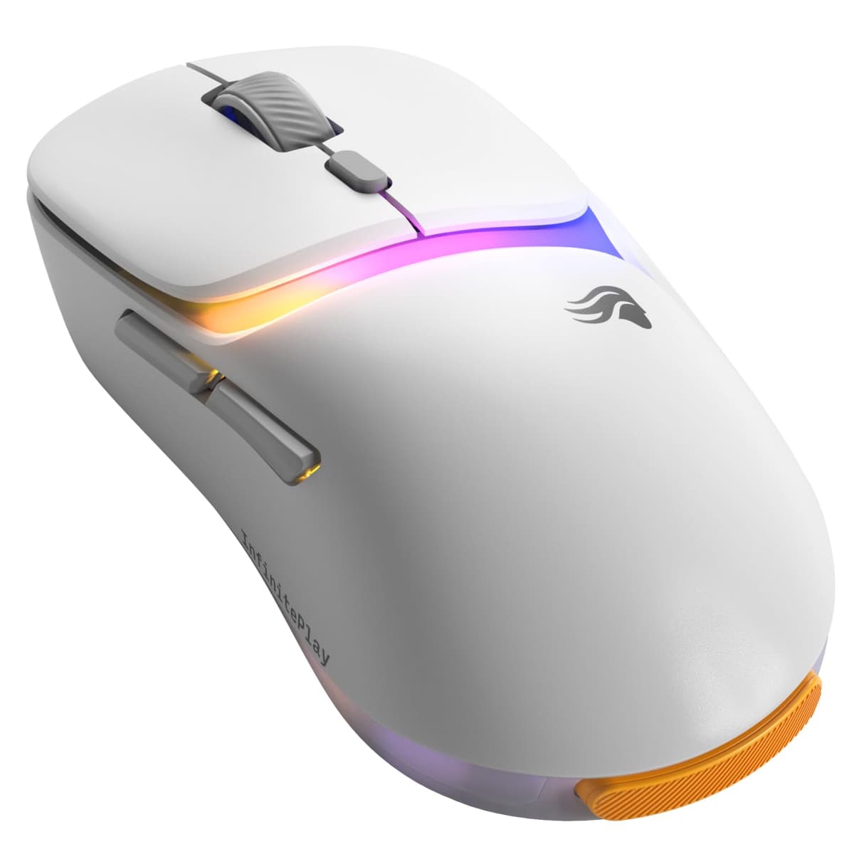 GLORIOUS Gaming Model D3 Wireless Gaming Mouse - InfinitePlay Swappable Battery System, 8k Polling, 130M Click Optical Switches, Ultralight 69g, 30K DPI Optical Sensor, RGB - Black — view 8