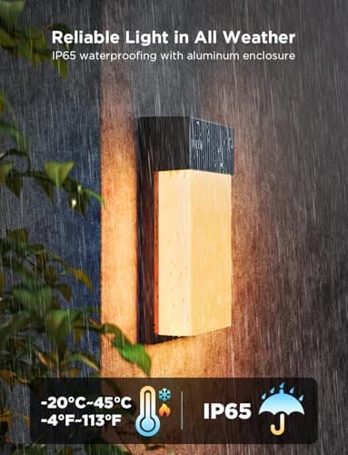 Govee Outdoor Wall Light,2 Pack,1500LM Smart RGBIC Porch Lights,IP65 — view 5
