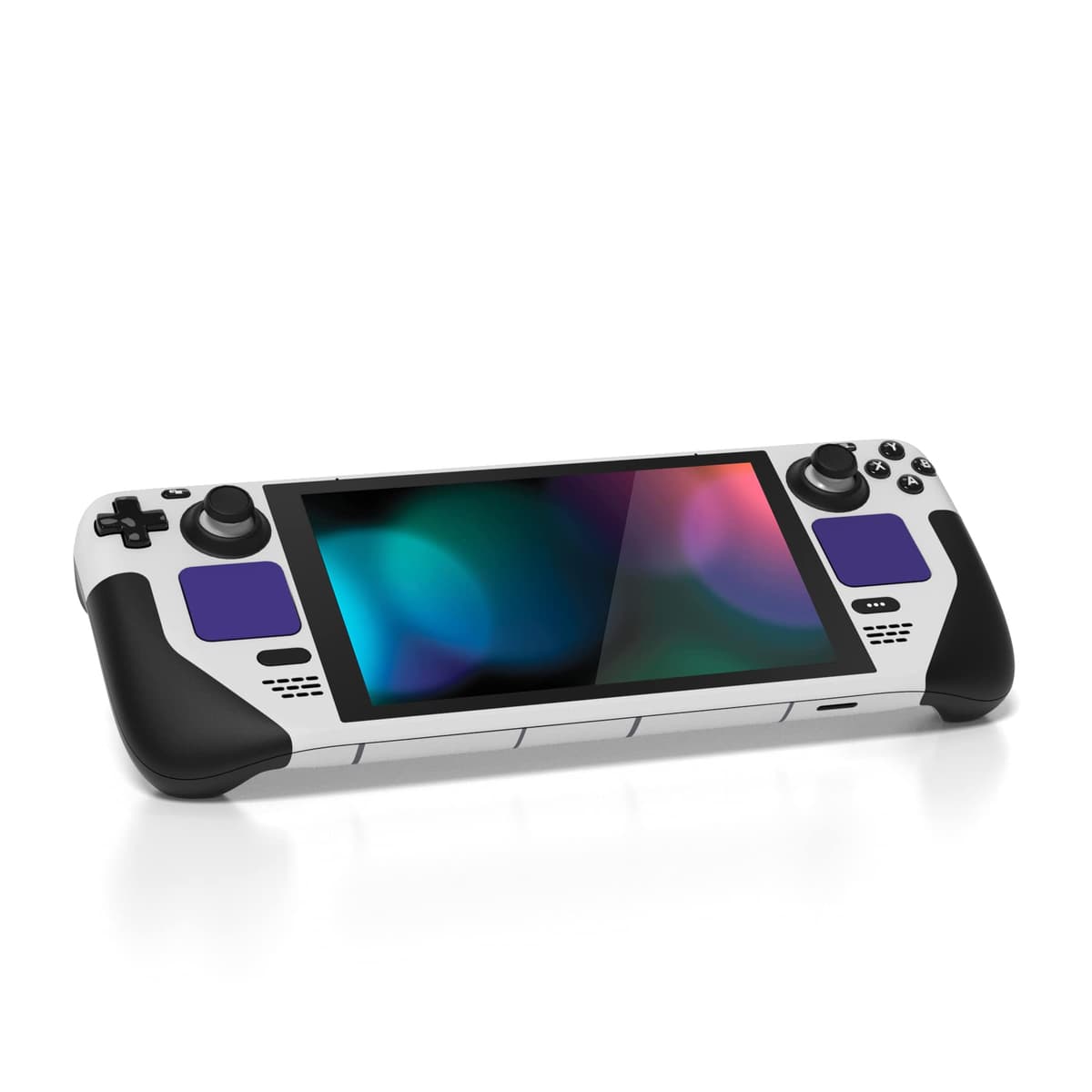 playvital Full Set Protective Skin Decal for Steam Deck LCD, Custom Stickers Vinyl Cover for Steam Deck OLED - Classics SNES Style — view 5