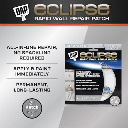 DAP Eclipse Rapid Wall Repair Patch, 2 in, 4 Pack (7079809161) — view 2