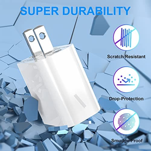 USB C Charger Block 2Pack 20W for iPhone 17 16 Fast Charging Wall Charger Plug with Type C Power Adapter for iPhone 17/16/16 Pro Max/16 Plus/15/14/13/12/11/Xs/X,for IPad Pro for Apple USBC Charge — view 5