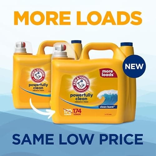 ARM & HAMMER Powerfully Clean Liquid Laundry Detergent — view 2