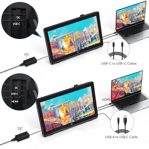 XPPen Artist 22 Plus 130% sRGB Drawing Tablet with Screen, 16.7 Million Colors Art Tablet with 16384 Pressure Stylus, Full Laminated, Anti-Glare Display Computer Graphic Tablet (22 inch) — view 5