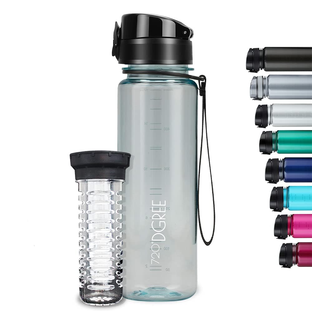 720°DGREE Botella de agua uberBottle – 1,5 litros, 1500ml | Novedosa botella deportiva | Sin BPA | Ideal para niños, fitness, deportes, fútbol, guardería, escuela, pequeños, antigoteo — view 12