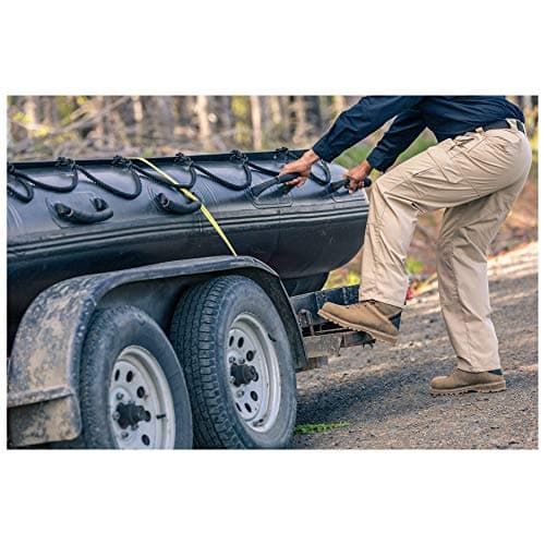5.11 Tactical Men's Taclite Pro Lightweight Performance Pants, Cargo Pockets, Action Waistband, Tundra, 42W x 30L, Style 74273 — view 2