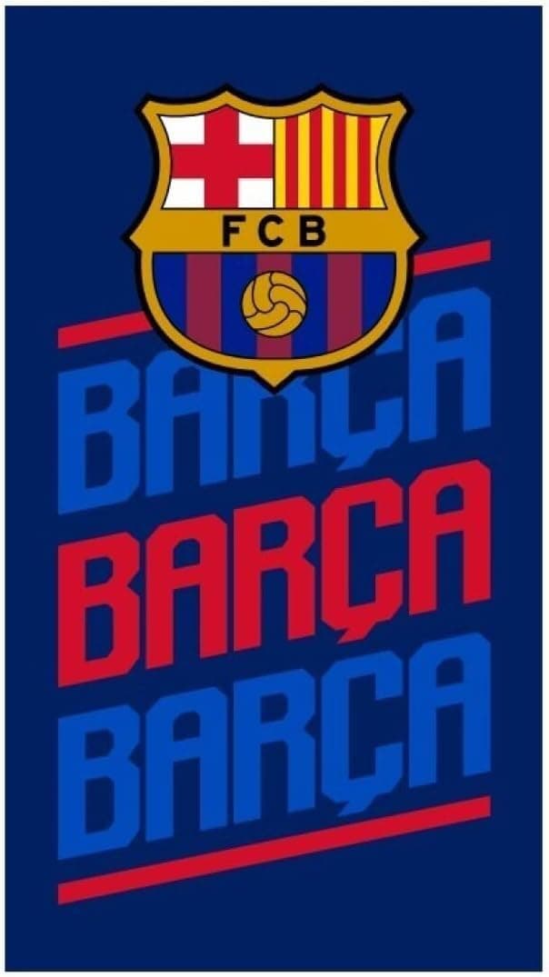 Barcelona FC Toallas de Playa, Microfibra, Azul y Grana, Diseño Lamine Yamal, Pedri y Escudo, 70 x 140 cm, 7 Diseños a Elegir (Escudo 670)