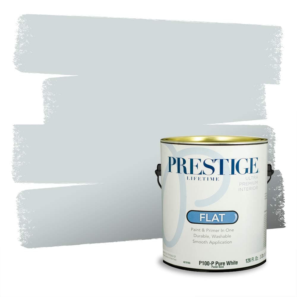 PRESTIGE Paints Interior Paint and Primer In One, 1-Gallon, Semi-Gloss, Comparable Match of Valspar* Dewdrop* — view 1456
