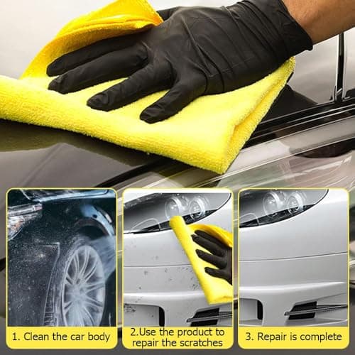 Car Scratch Remover Kit, 2026 Upgrade Scratch Remover for Vehicles, Scratch Remover Wax with Sponge for Light Scratches (1pcs) — view 3
