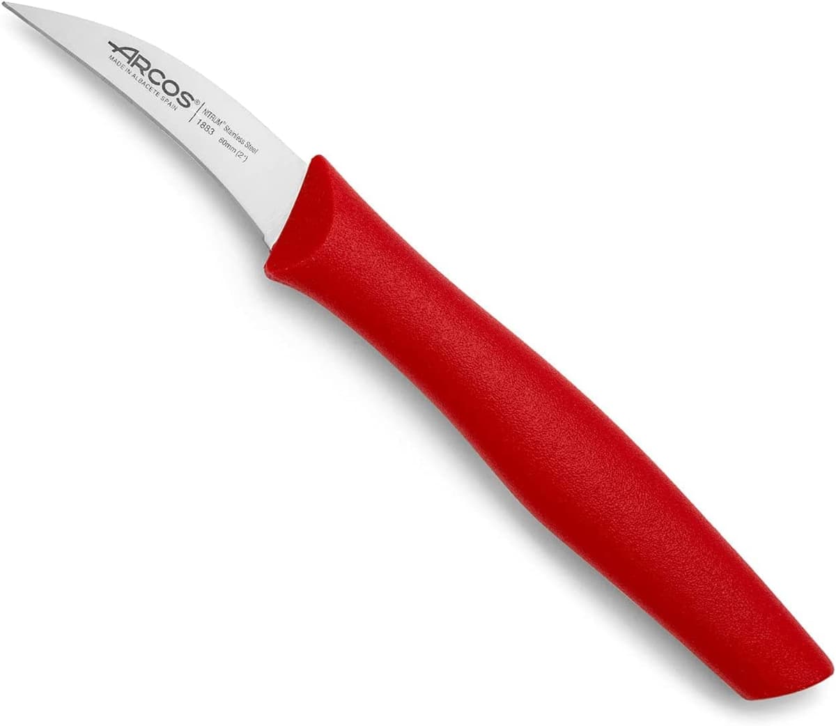 ARCOS Juego de 6 Cuchillos Mondadores con Hoja de 100mm en Acero Inoxidable y Mango de Polipropileno. Set de Cuchillos de cocina para Pelar Apto para Lavavajillas. Serie Nova. Color Negro — view 28