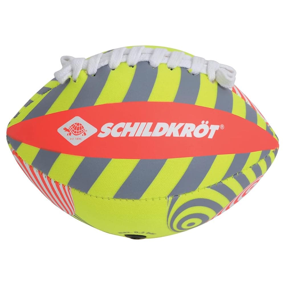 Schildkröt Funsports Mini Pelota de Fútbol Americano de Neopreno, Tamaño 2, 16 x 10 cm, Superficie Textil Antideslizante, Resistente al Agua Salada, Ideal para Manos Pequeñas