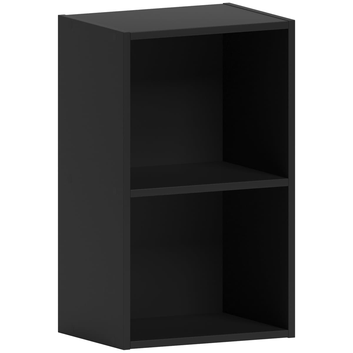 Vida Designs Oxford 3 Tier Cube Bookcase, White Wooden Shelving Display Storage Unit Office Living Room Furniture — view 28