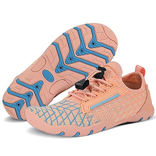 MAYZERO Kids Water Shoes Boys Girls Aqua Socks Non-Slip Quick Dry Swim Shoe Barefoot Beach Pool Shoes (Little Kid/Big Kid) — view 4