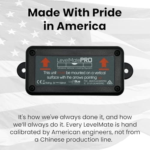 LevelMatePRO LogicBlue Technology - Wireless RV Leveling System, Bluetooth Leveler for Campers, Must-Have Accessory for Travel Trailers, Effortless Setup for Phones with App — view 4