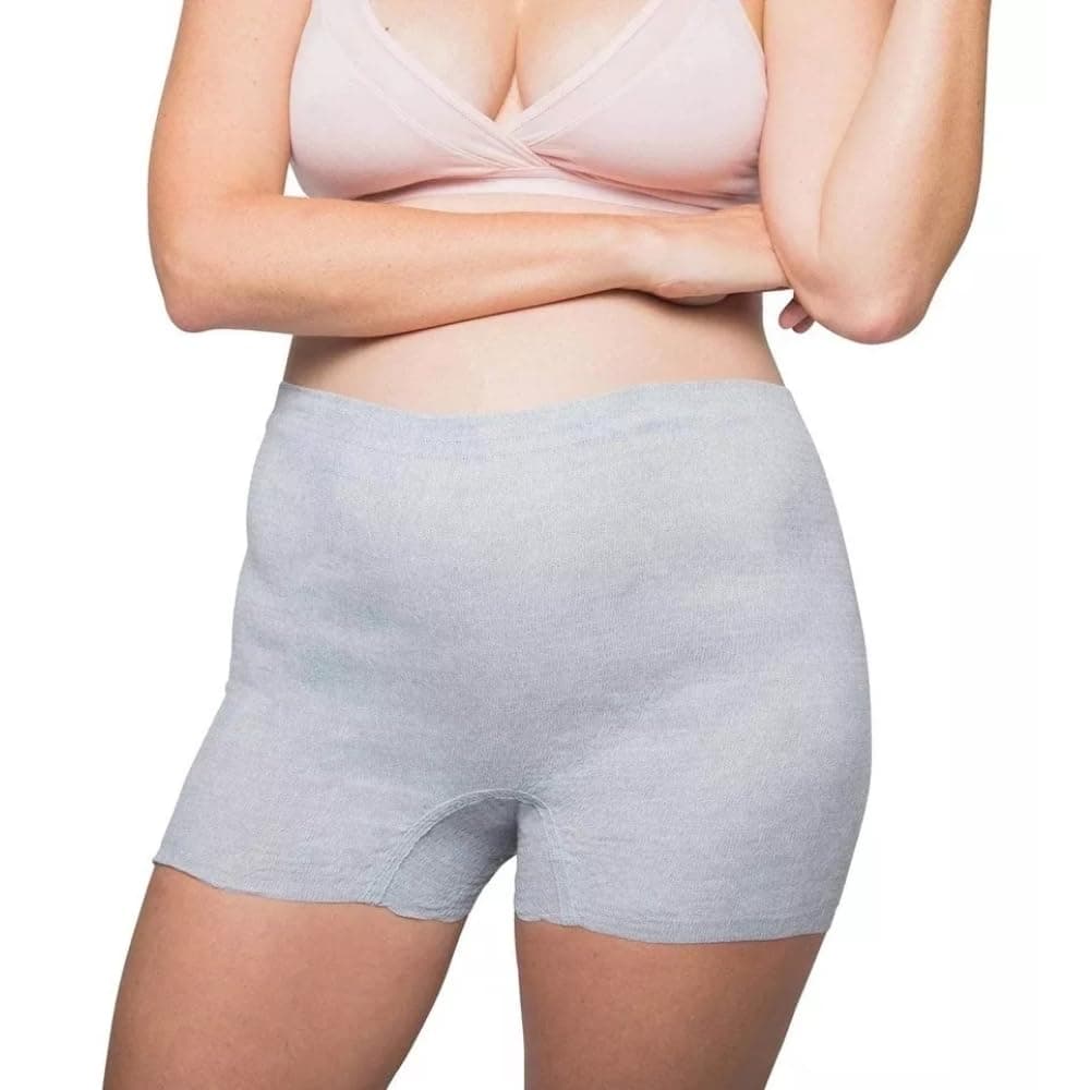 Frida Mom Postpartum Disposable Knickers | Microfibre Boyshort Cut Knickers with Super Soft, Stretchy and Breathable Fabric | Size Regular, 8ct — view 2