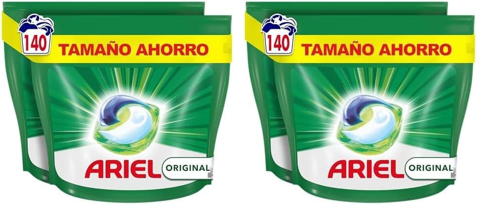Ariel Todo En 1 PODS, Detergente Líquido Para Lavadora 140 Cápsulas Original Lavados, 5 Acciones, El embalaje puede variar — view 8