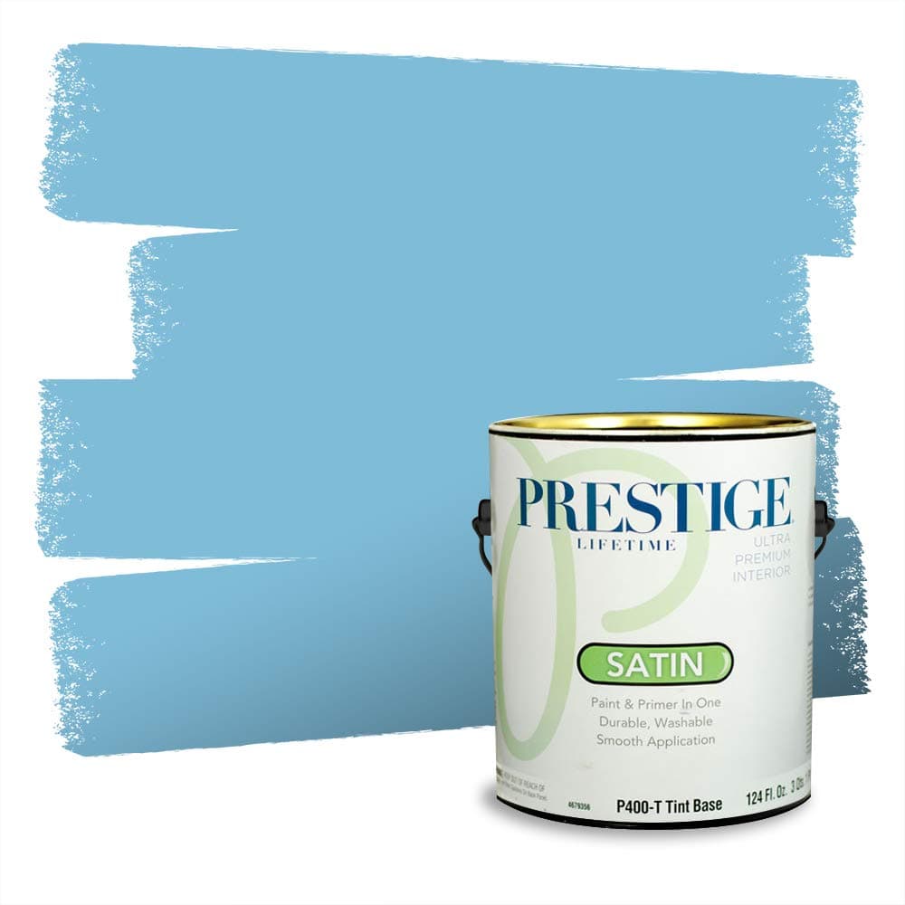 PRESTIGE Paints Interior Paint and Primer In One, 1-Gallon, Semi-Gloss, Comparable Match of Valspar* Dewdrop* — view 532