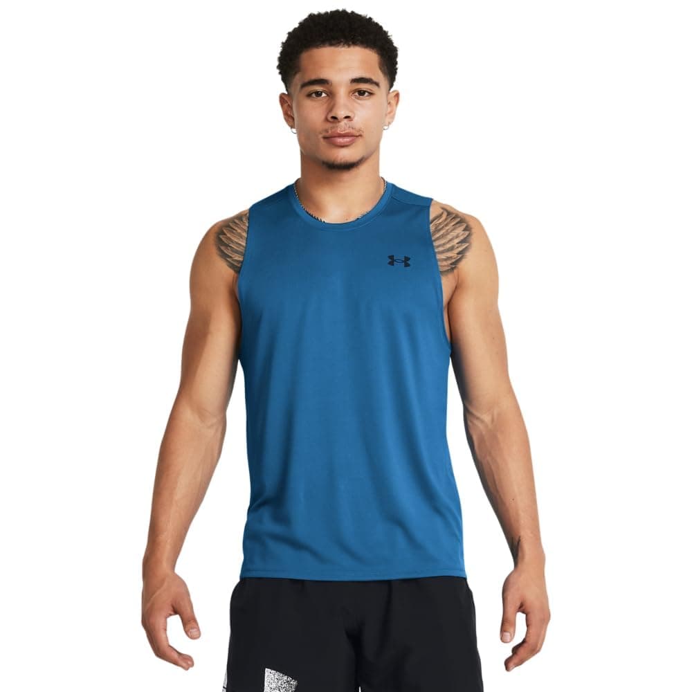 Under Armour UA Tech Tank Camiseta sin Mangas, Hombre — view 4