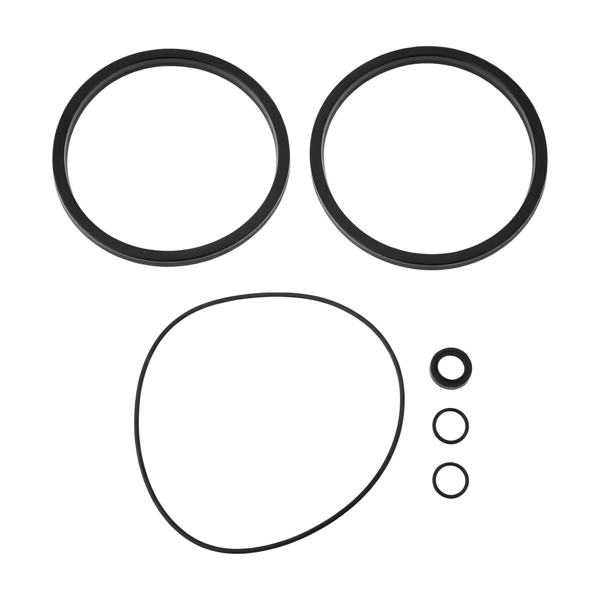 EMSea Kit de 6 Juntas para Cilindro Destalonador Neumáticos para Máquina Desmontadora Neumáticos 186Mm de Diámetro. Reparación Cilindros Hidráulicos