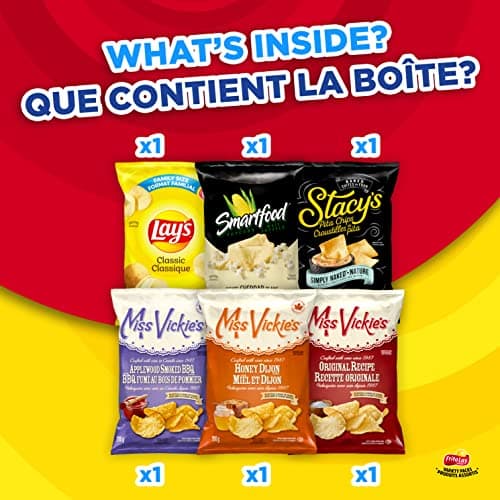Frito-Lay Night-In Snack Box, Variety Pack, 6 count — view 3
