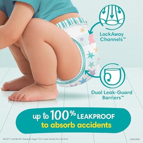 Pampers, Easy Ups Training Underwear Boys Size 4T/5T, 1 Pack (Count of 86) — view 3
