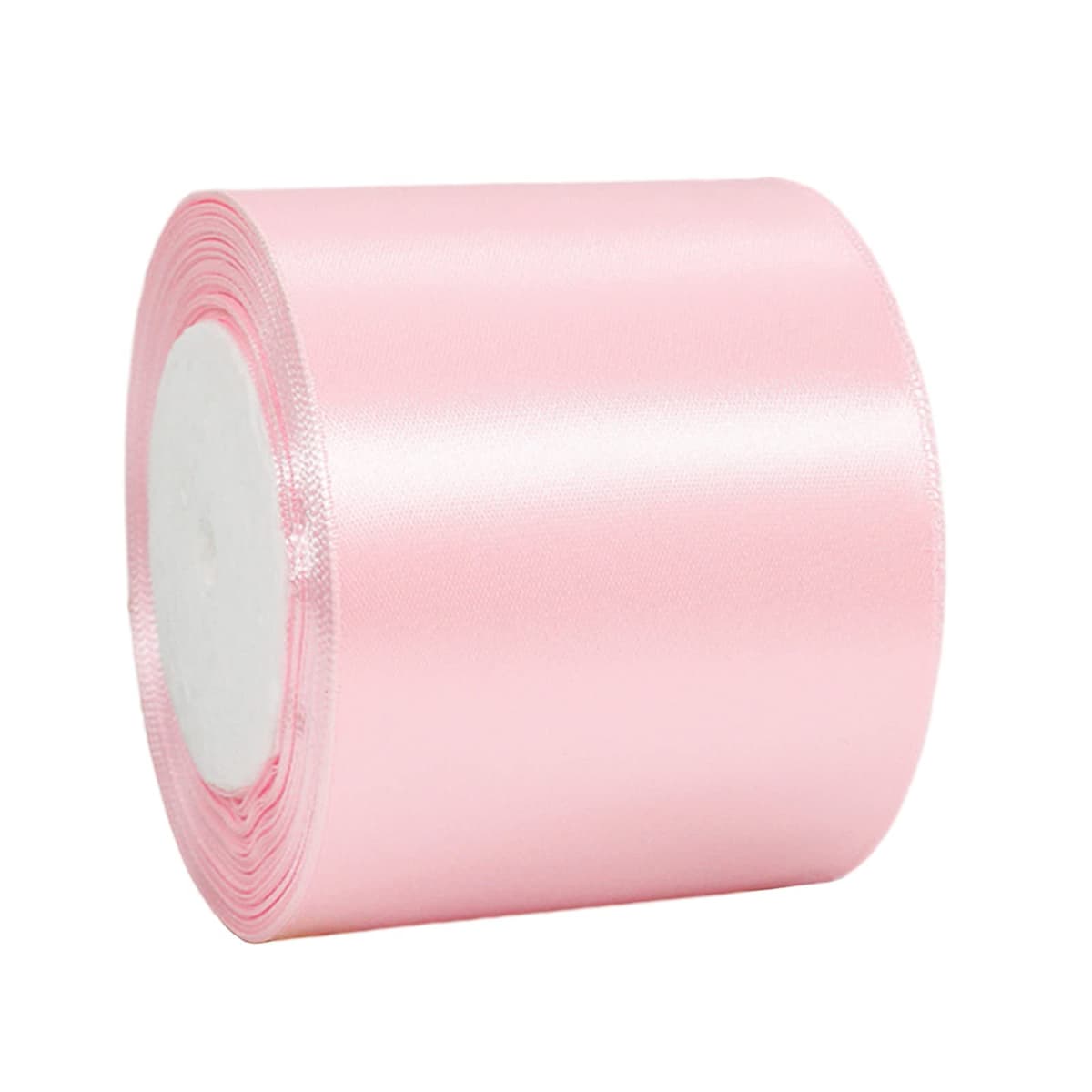 40mm Wide White Ribbon Thick Wedding Car Ribbon 22m, 1.5 inch Thick White Satin Ribbon for Gift Wrapping Wedding Car Christmas Birthday Cake Hair Bow Florist Bouquet Crafts Decorations — view 137