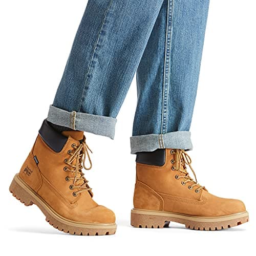 Timberland 65030075W 6 in Direct Attach WP INS 200g Wheat: Wheat 075W