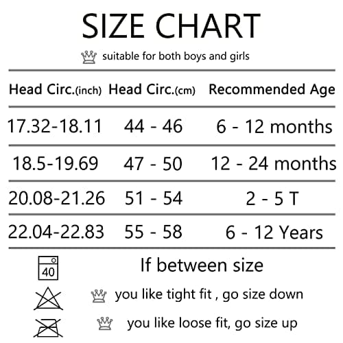 LO SHOKIM Baby Sun Hat 2 Pack Toddler UPF 50+ Summer Sun Protection Wide Brim Bucket Hat Baby Girl Beach Hat Boy Kids Adjustable Cap Summer (Grey + Navy, M) — view 6