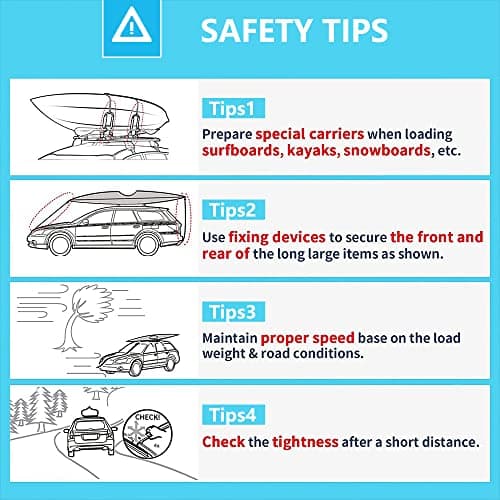 Upgraded Silent Roof Racks for 2013-2018 Hyundai Santa Fe Sport & Santa Fe XL, Anti-Theft Cross Bars for Rooftop Cargo Ski Kayak Bike Accessories — view 7