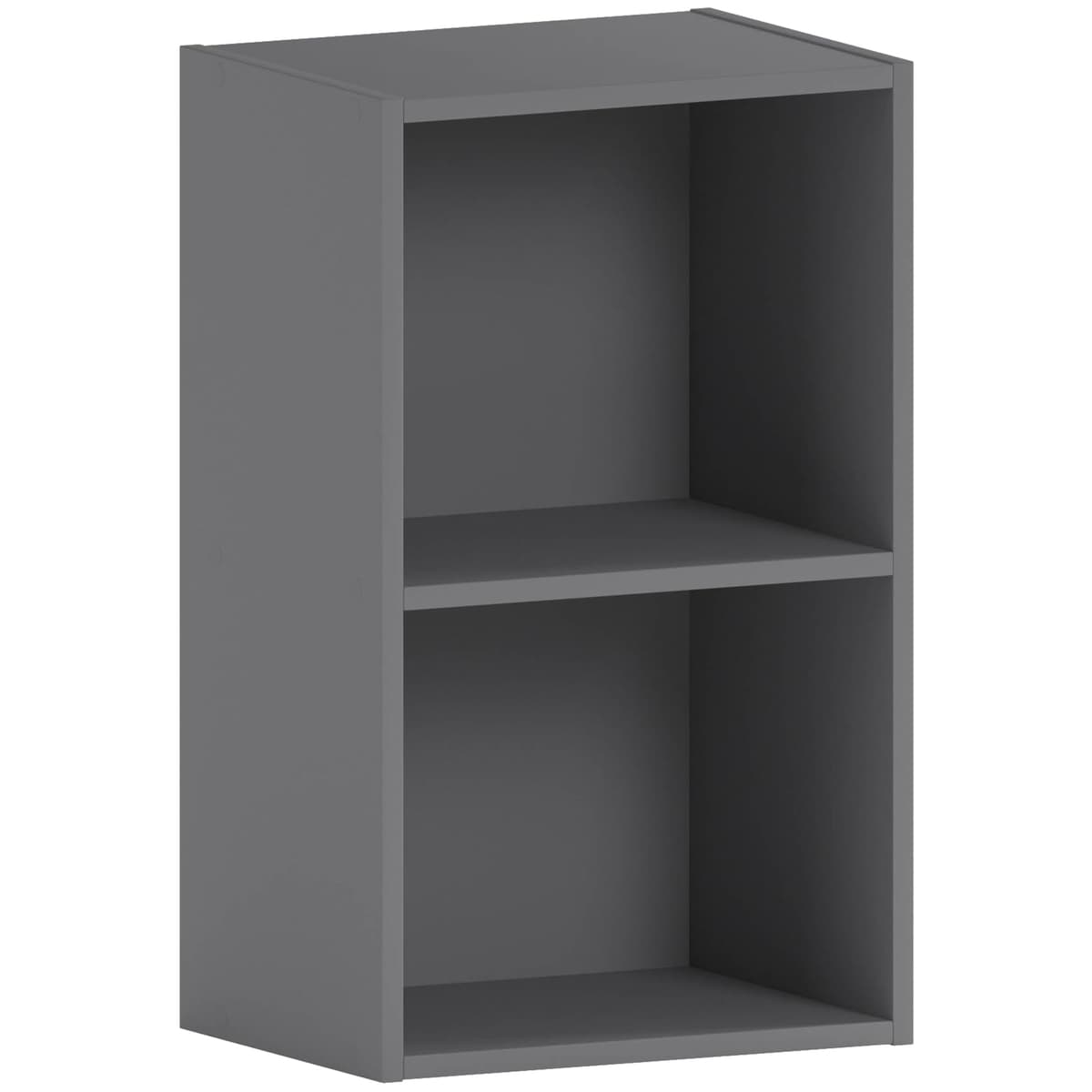 Vida Designs Oxford 3 Tier Cube Bookcase, White Wooden Shelving Display Storage Unit Office Living Room Furniture — view 30