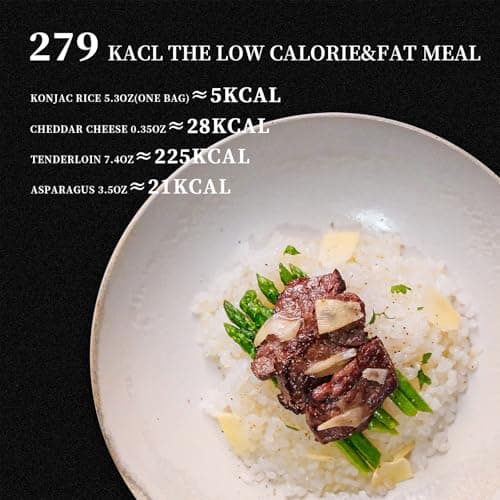 YUHO Shirataki Konjac Rice, 8 Pack Inside, Vegan, Low Calorie Food, Gluten Free, Fat Free, Keto Friendly, Low Carbs, Holiday Gifts, Healthy Diet 53.61 Oz (1520 g) — view 4