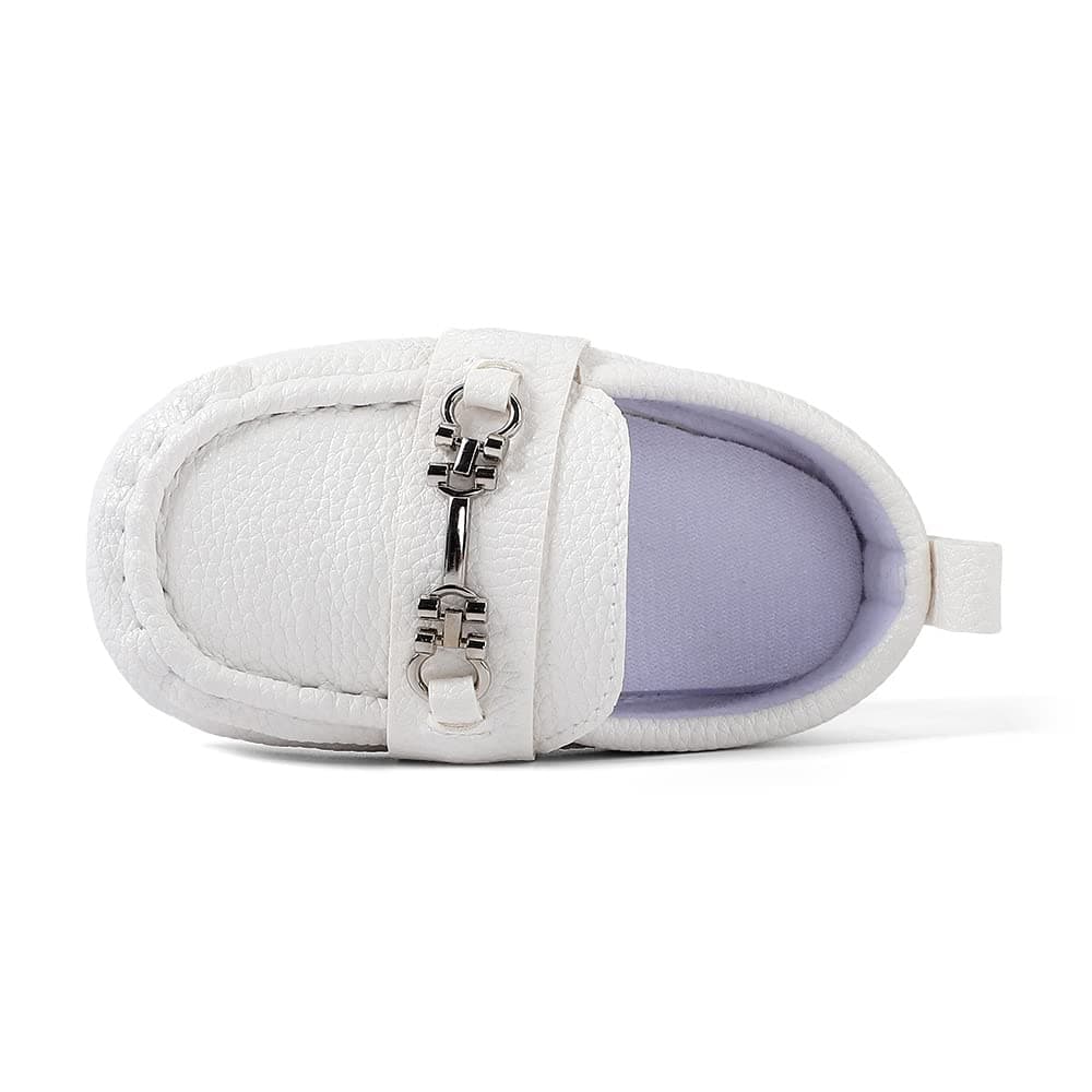 MASOCIO Baby Boys Moccasin Shoes Infant First Walking Casual Flats Shoes — view 6