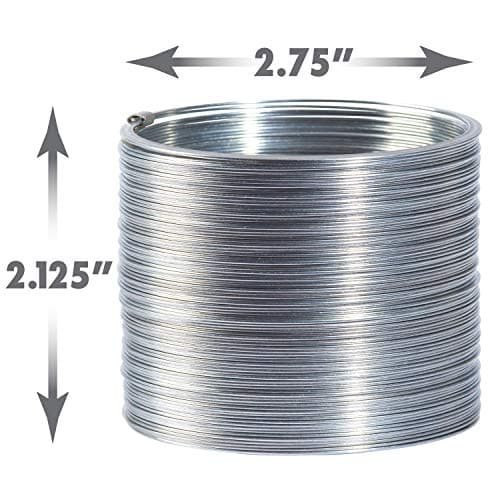 The Original Slinky Walking Spring Toy, 2.75-inch Diameter Metal Slinky, Fidget Toys — view 3