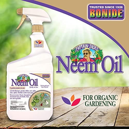 Bonide Captain Jack's Neem Oil, 32 oz Ready-to-Use Spray, Multi-Purpose Fungicide, Insecticide and Miticide for Organic Gardening — view 8