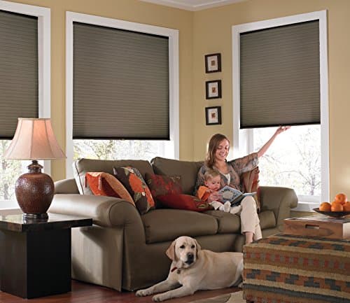 Custom Cordless Cellular Shades, Light Filtering, 30W x 72H, Antique Linen Sizes 21 to 72 Wide — view 5