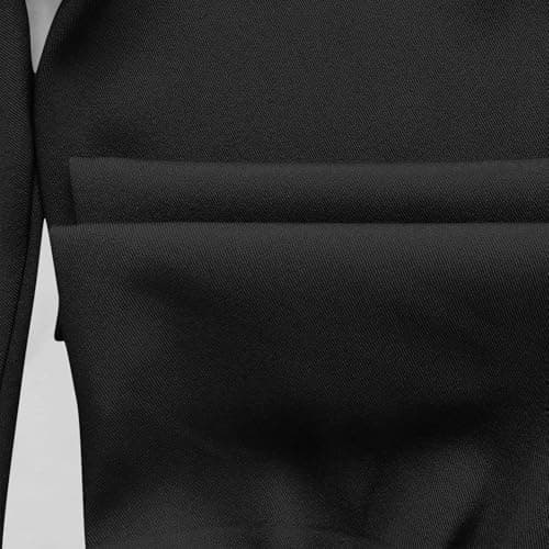 Boys Pants Elastic Waist Trousers Youth Chinos Trousers Pull On Relaxed School Uniform Pants Comfort Twill Pants Black — view 5