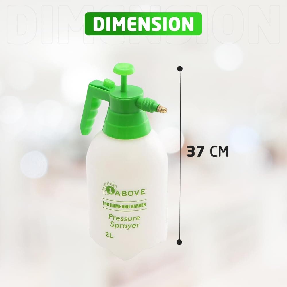 1ABOVE 2 Litre Pump Action Pressure Sprayer, Weed Killer Sprayer Pump Ideal for Spraying water, Fertiliser, Herbicides, Pesticides, Detergent, Preservatives, Fungicides and Cleaning — view 3