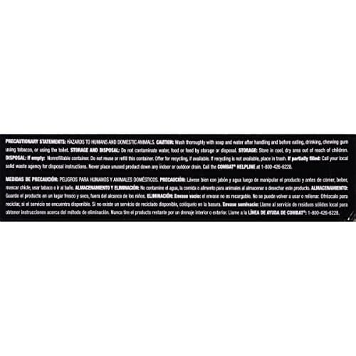 Combat Max 12 Month Roach Killing Bait, Small Roach Bait Station, 18 Count, Child-Resistant, Fast-Acting Fipronil Cockroach Killer & Nest Destroyer, No Vapor, Fumes or Odor, Mess-Free — view 8